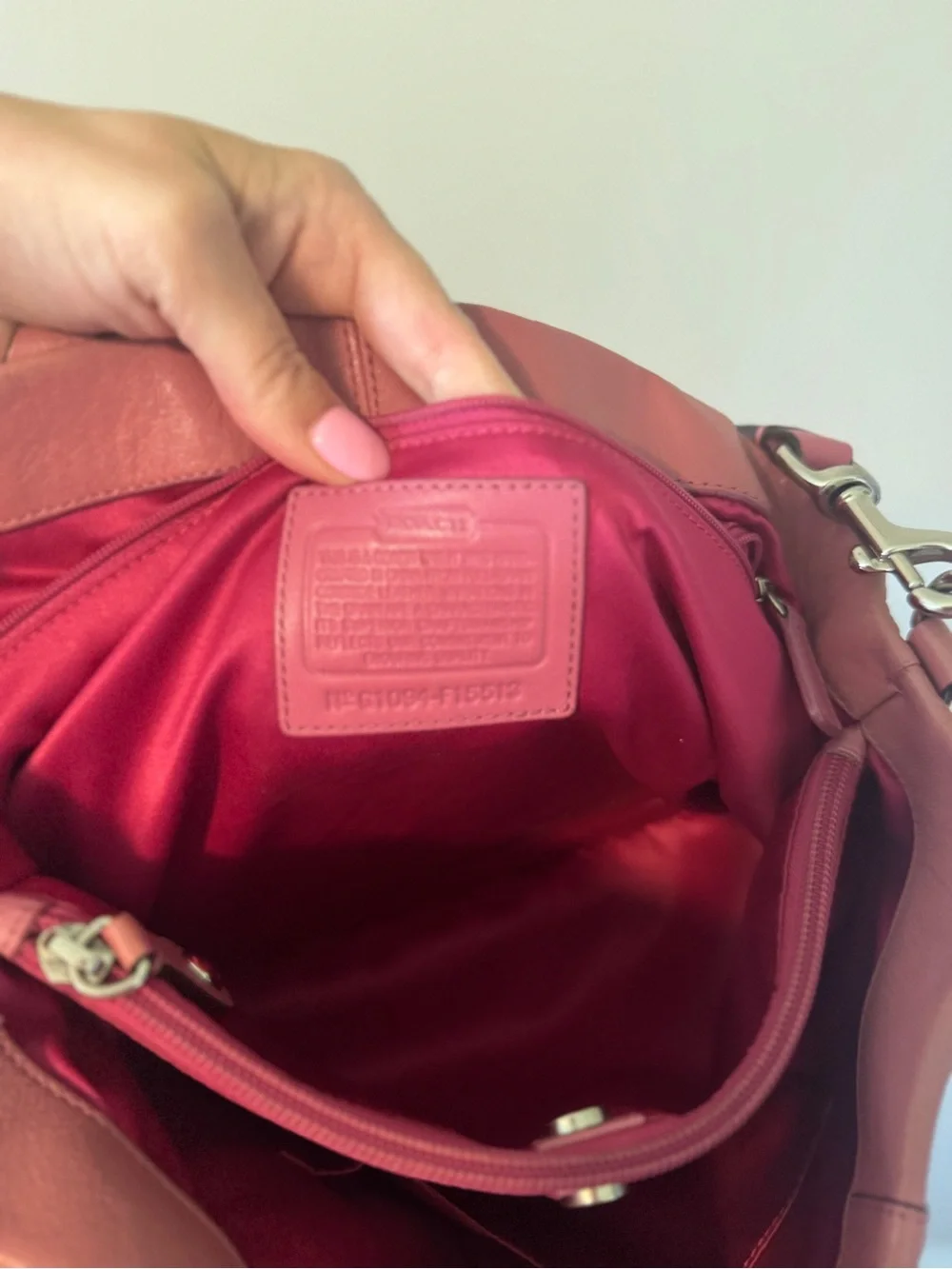 Y2K Pink Coach Purse - Picture 7 of 8